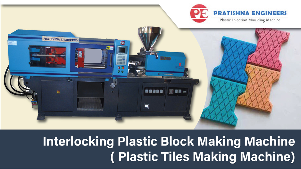 Interlocking Plastic Block Making Machine ( Plastic Tiles Making Machine)